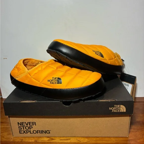 The North Face Men's Vibrant Orange Loafers - Picture 1 of 5